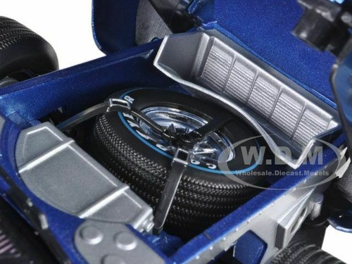 1966 FORD GT-40 MK 2 BLUE #6 1/18 DIECAST MODEL BY SHELBY COLLECTIBLES SC416 - Picture 5 of 6