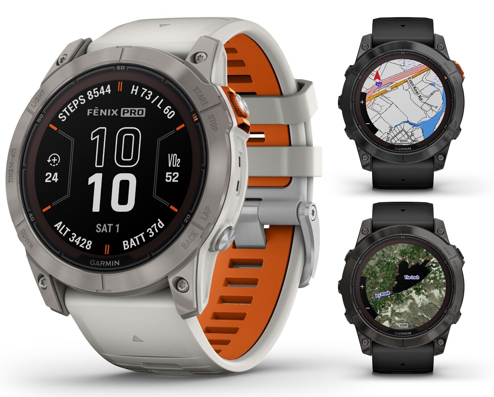 Garmin fenix 7X Pro Solar/Sapphire Solar Multisport GPS Smartwatch, Brand  New