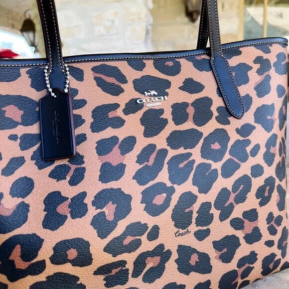 Coach 1941 Rogue 25 Wild Beast Leopard in Black With Haircalf and Rive –  Essex Fashion House