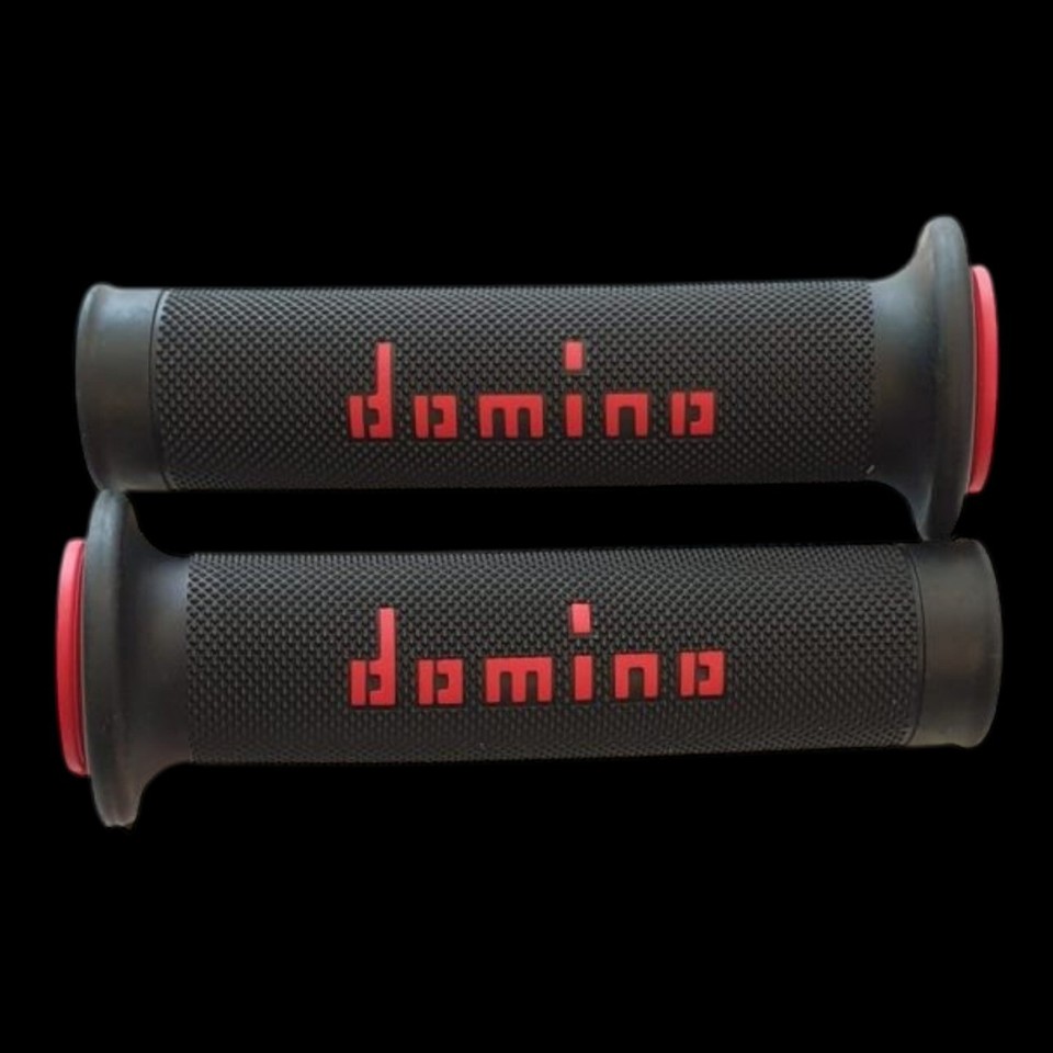 DOMINO FULL DIAMOND A010 Impugnature Da Corsa Su Strada Nere E - Foto 8