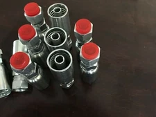 Compatible HYDRAULIC HOSE FITTING, 06U606 INTERCHANGE STYLE 10 Pkg #6 FJIC 