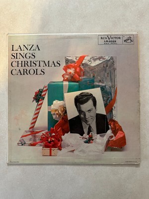 Mario Lanza - Sings Christmas Carols - EX 1956 RCA LM-2029 vinyl LP - Italian