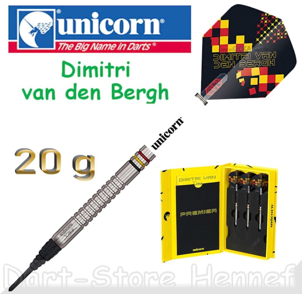 ダーツ Unicorn Dimitri van den Bergh 18g 04625 Unicorn Softdarts Dimitri Van Den Bergh 