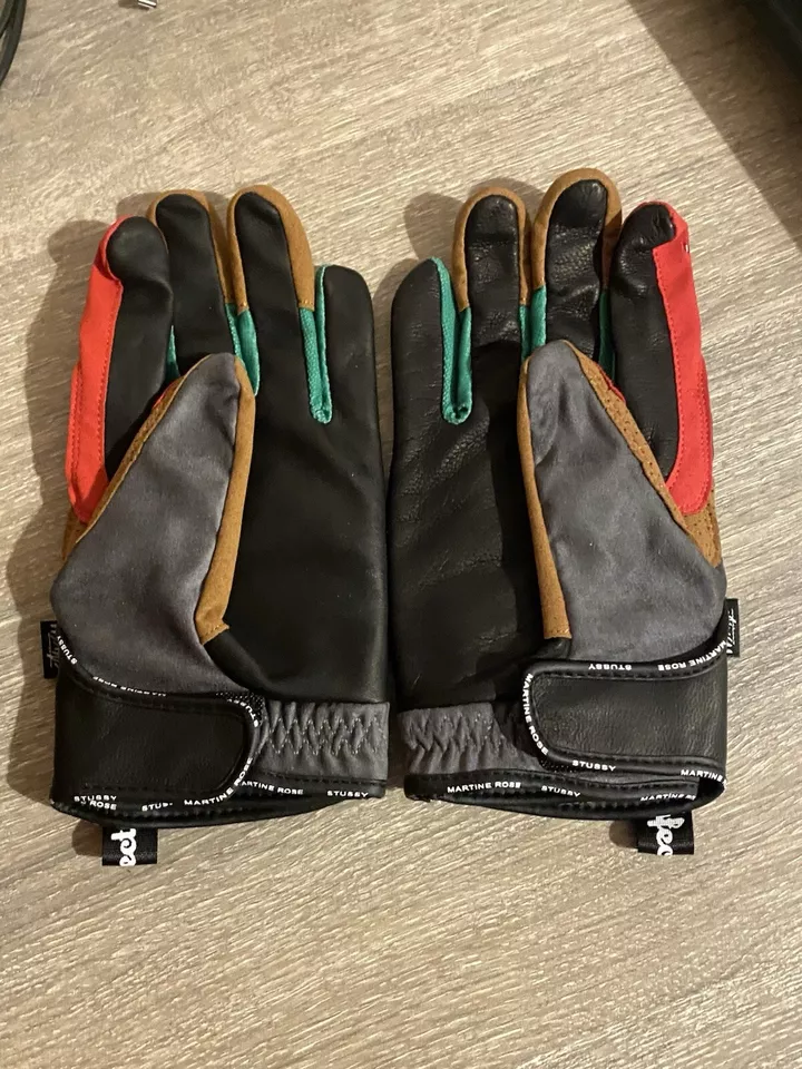 Martine Rose x Stussy rare grail Leather Driving Gloves Condition 10/10 - Image 2 of 4