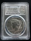 2023  $1 Peace Dollar PCGS MS70 Advanced Release .999 Silver