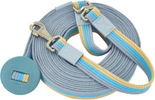 25 Ft Polyester Cotton Lunge Line with EVA Stop and Swivel Bolt Snap