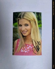 SUSAN SIDEROPOULOS : Schönes GLAMOUR FOTO  mit Autogramm..TV SERIE GZSZ...#2352