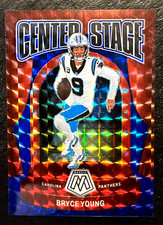 2024 Panini Mosaic Bryce Young Blue Prizm Center Stage SP  #'d 05/99