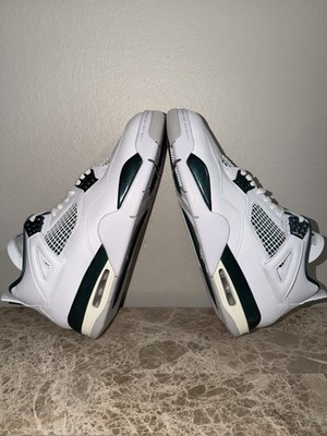 Nike Air Jordan 4 Retro ''Oxidized Green'' Shoes FQ8138-103 Mens Size 10 B- Grade