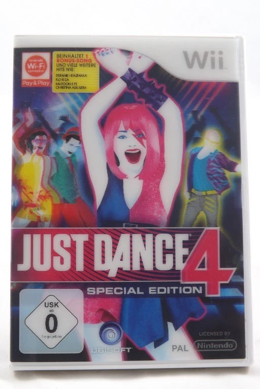 Just Dance 4 -Special Edition- (Nintendo Wii/Wii U) Spiel in OVP - GUT - Bild 1 von 1