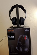 Sony MDR-RF985R Wireless Stereo Headphones TMR-RF985R RF Transmitter Dock READ