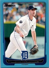 2012 Topps Justin Verlander 202/500 Blue Border