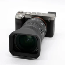 Square Bayonet Lens Hood & Cap for Sigma 17-40mm f/1.8 DC Art, Hard Plastic 