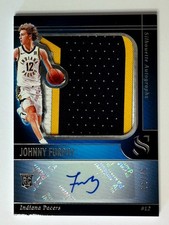 2024-25 SILHOUETTE Autographs FOTL SILVER Johnny Furphy Indiana Pacers /99