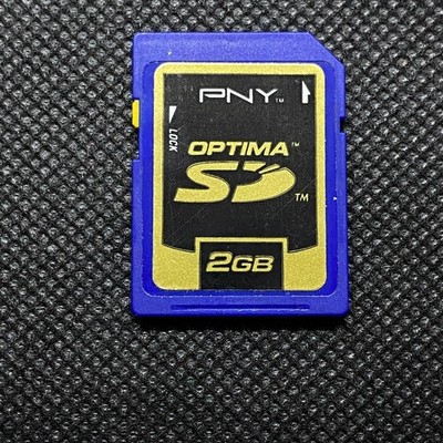 PNY Optima 2GB SD Genuine Camera Memory Card & FREE SHIPPING