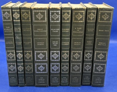 Pebbles Classic Library Lot of 9 Books, The Classics HC, Poe, Dickens, Swift Etc