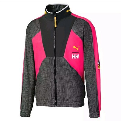 Puma x Helly Hansen TFS Colorblock Men's Bright Rose Jacket 597144-15  (f1)