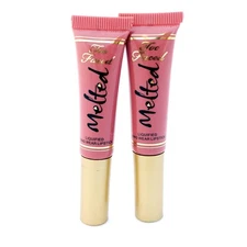 Too Faced MELTED CHIHUAHUA Liquified Long Wear Lipstick mini size NEW — Lot of 2