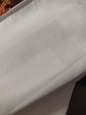 Mers de Chine Blue Printed Linen Tablecloths