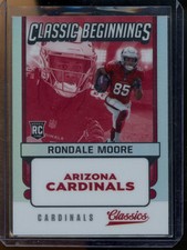 2021 Panini Classics Rondale Moore Classic Beginnings Silver Cardinals #CB-RM