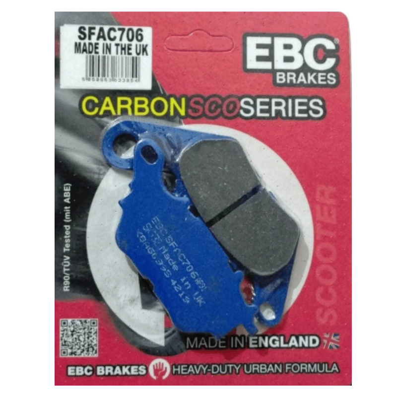 SFAC706 - EBC Scooter Carbon Brake Pad