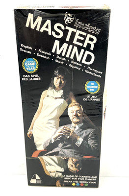 Vintage 1972 Master Mind Game VicToy Invicta Games Factory Sealed NEW Mastermind