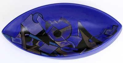 Steuler Design Schale blau Obstschale Tischschale