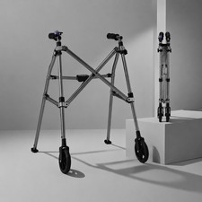 Senior Walker Lightweight Rollator Walker 2 Wheels  Storage Bag for Travel