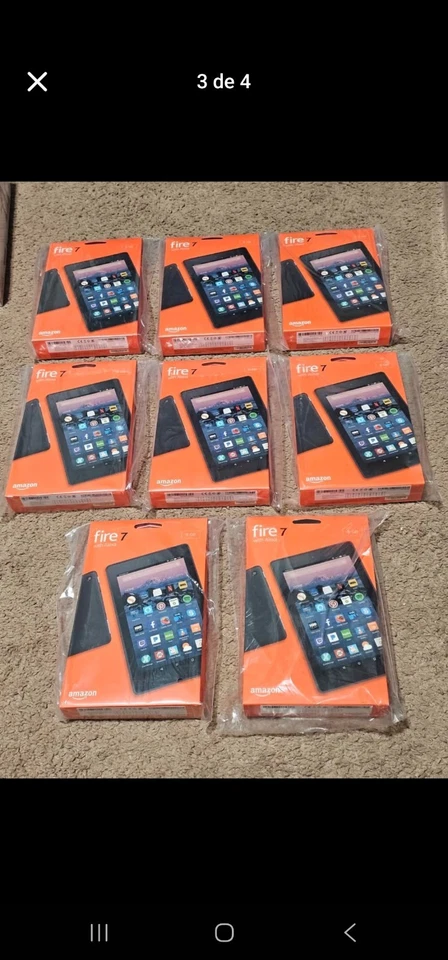 Amazon Fire 7 (7th Gen) 7" 8GB, Wi-Fi Tablet - Black - Image 4 of 4