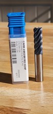 Niagara Carbide End Mill, 3/8 x 3/8 x 1 x 2 1/2  , 6 Flute, AlTiN Coated N00524