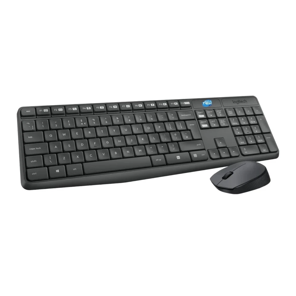 Logitech Mk235 Wireless Mouse And Keyboard Kit Italian Layout Without Wires - Image 3 of 4