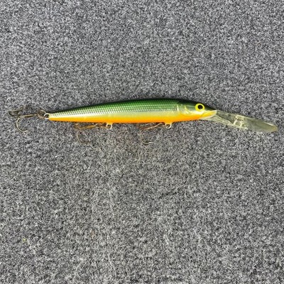 Rapala Down Deep Husky Jerk 12 DH-12 Vintage Ireland Lure - Tennessee Shad TSD