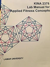 Kina 2378 Lab Manual for Applied Fitness Concepts McGraw Hill Edu