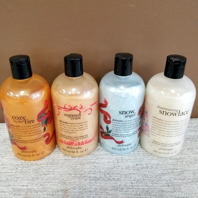 philosophy Holiday 4-Pack Shampoo Gel Bubble Bath Set                         