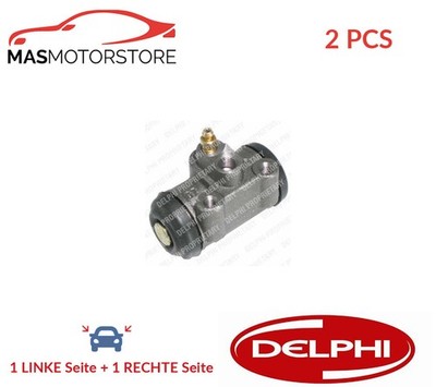 RADBREMSZYLINDER TROMMELBREMSE PAAR DELPHI LW30074 2PCS A FÜR FIAT DUCATO