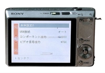 Sony Cyber-shot DSC-T100 Silver Compact Digital Camera 5x Zoom