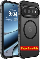 Matte Black Magnetic Case for Google Pixel 11/11 Pro, Strong Protection