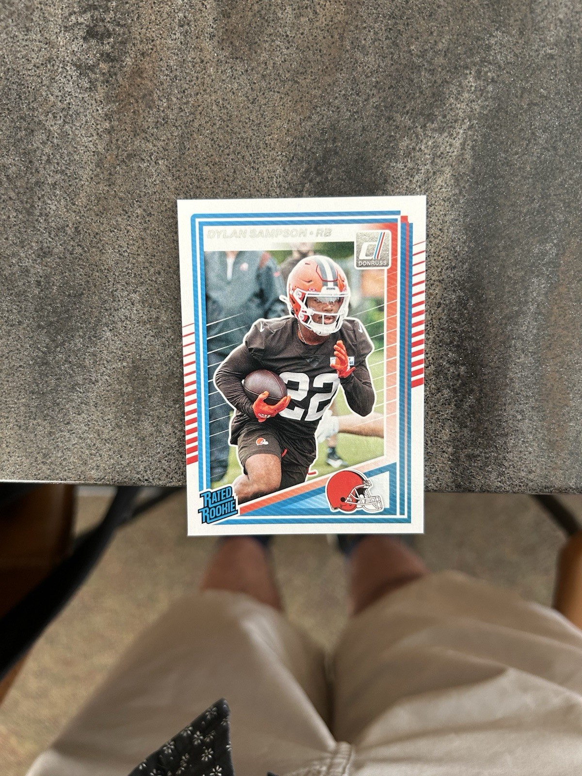 2025 Panini Donruss - Rated Rookie Dylan Sampson #389 (RC)