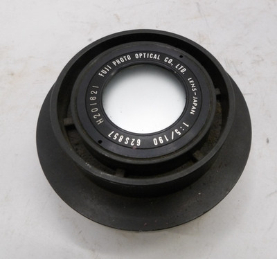 Fuji Photo Optical Co. Ltd.  Lens 62S 857 1:5/190 #H201621