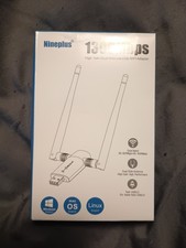 1300Mbps USB WiFi Adapter with Dual 5Dbi Antennas - Fast, Reliable Connectivity