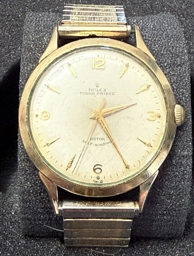 Tudor Rolex 35mm 10K GF 34 Years Of Service Award Vintage - READ