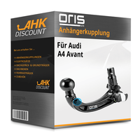 für Audi A4 Avant 11.2015-Jetzt Oris AnhäNgekupplung Abnehmbar NEU