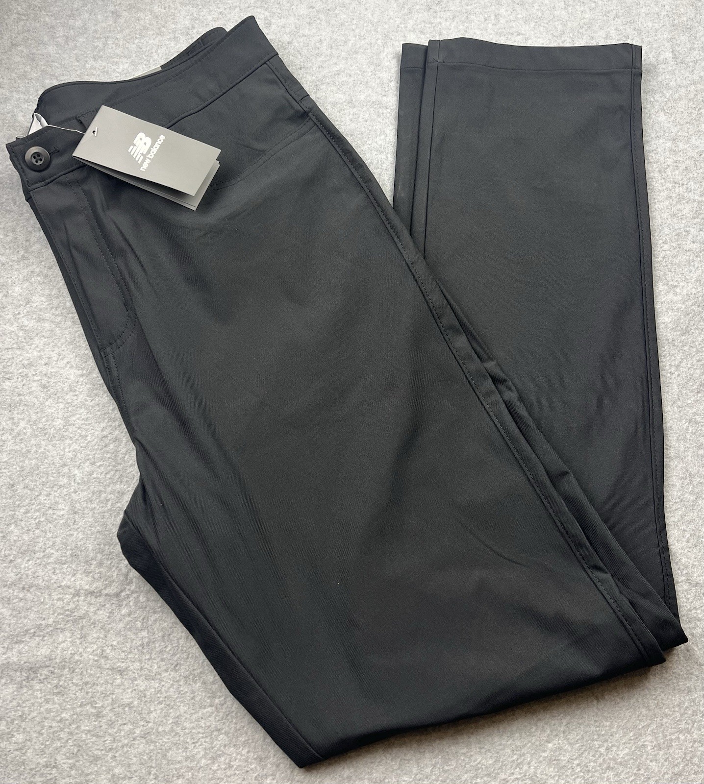 New Balance Men’s All Motion Golf Performance Black 5 Pocket Pants W34 L32 NWT