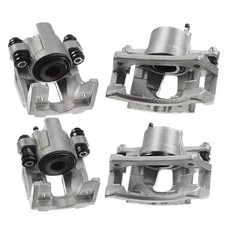 Disc Brake Caliper w/Bracket for Jeep Liberty 03-07 Front Rear 4pc Set