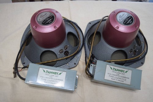 TANNOY Monitor Red LSU/HF/3LZ Speakers Pair Working & Tested JP