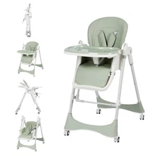 Baby High Chair | 6-in-1 Rocking Toddler Chair & Travel High Chair for Toddlers
