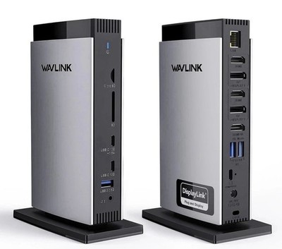Wavlink USB-C 10G Triple 4K Display Universal Docking Station - Boxed (U)