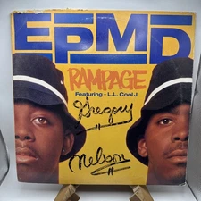 1991 - EPMD - RAMPAGE FEATURING L.L. COOL J /I'M MAD - DEF JAM ORIGINAL PRESS LP