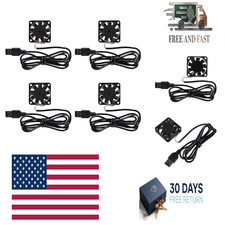 4 Pack USB Brushless Cooling Fan 40mm High Performance DC 5V Speed 4200 RPM for