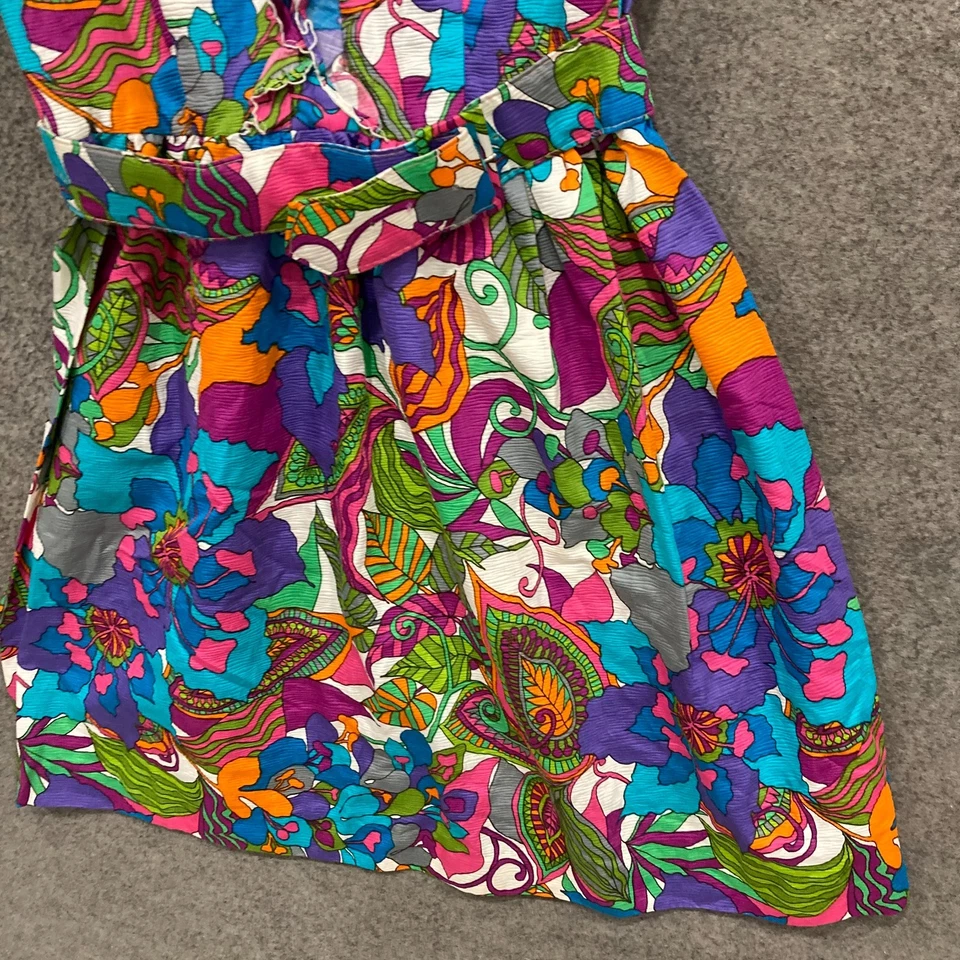 Vestido Vintage Cindy By Leboff Montreal Niñas Talla 16 Años Retro Años 70 46806 Foto 3 de 4